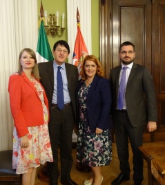 31. jul 2015. Susret članova Odbora za evropske integracije sa predsednikom delegacije Italije pri CEI, senatorom Lodovikom Sonegom (Lodoviso Sonego)